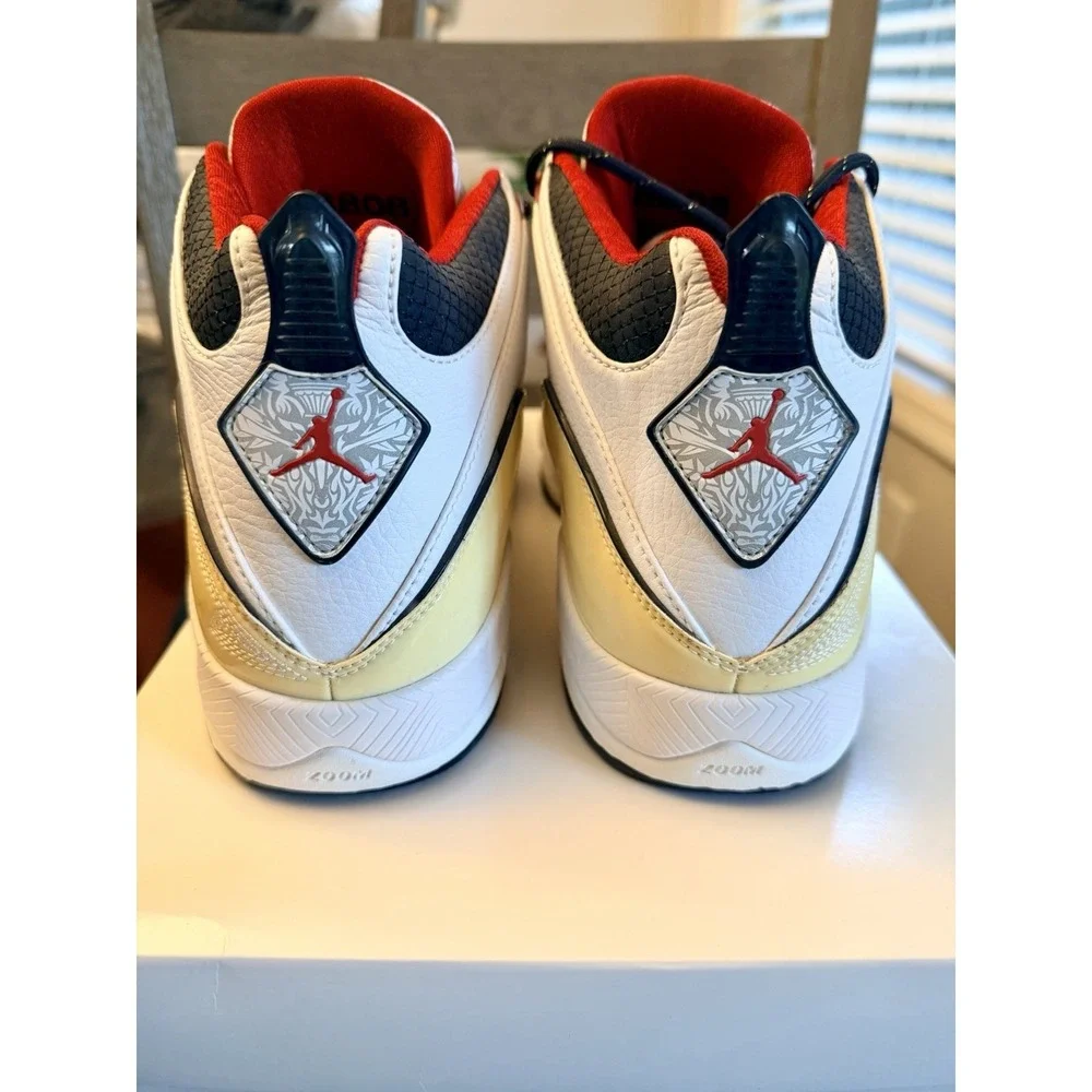 Jordan Gold Promo Sample Tag USA 2008 Olympics Basketball Men's Size 12.5